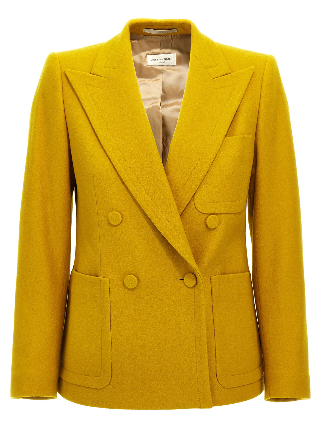 Beaume Blazer And Suits Yellow