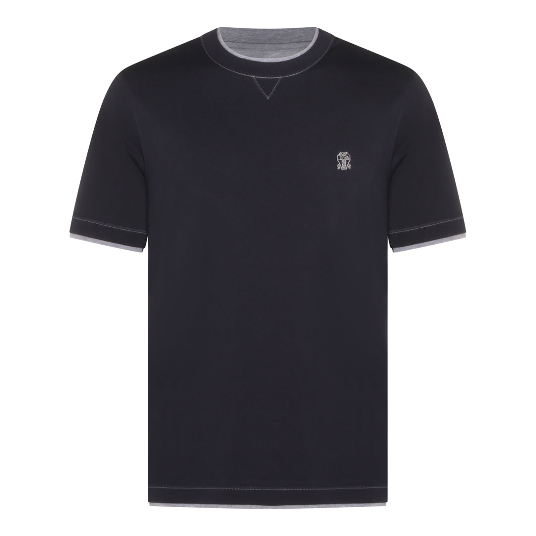 Brunello Cucinelli T-shirts and Polos - NAVY | d5f3696b23cbf403f631b5a0f14c4b5833e88da9