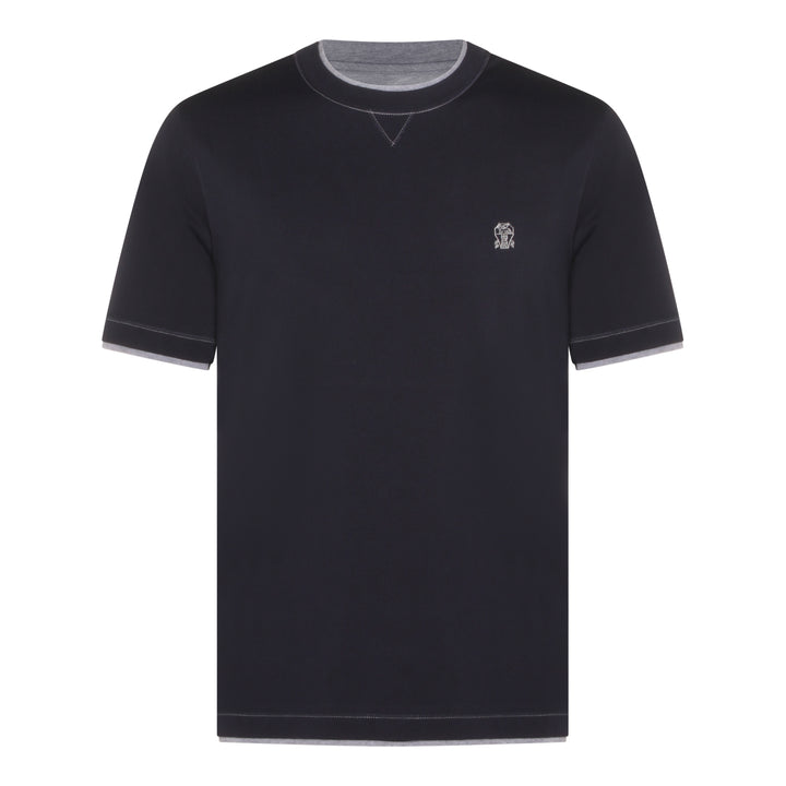 Brunello Cucinelli T-shirts and Polos - NAVY | d5f3696b23cbf403f631b5a0f14c4b5833e88da9