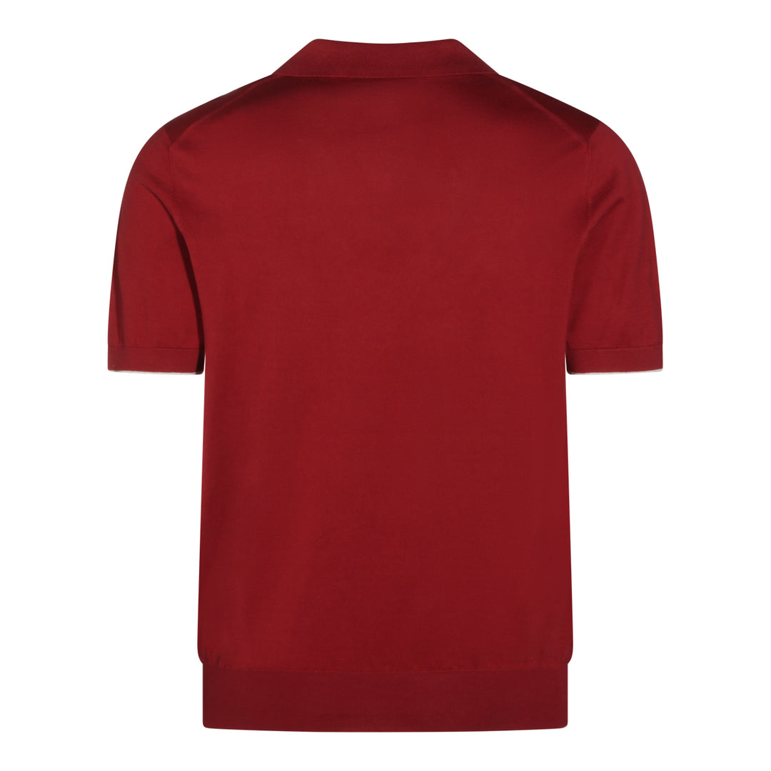 Brunello Cucinelli T-shirts and Polos - CHERRY | 2677f03694d1e22089f86a36ef1f2a4d4695db3c