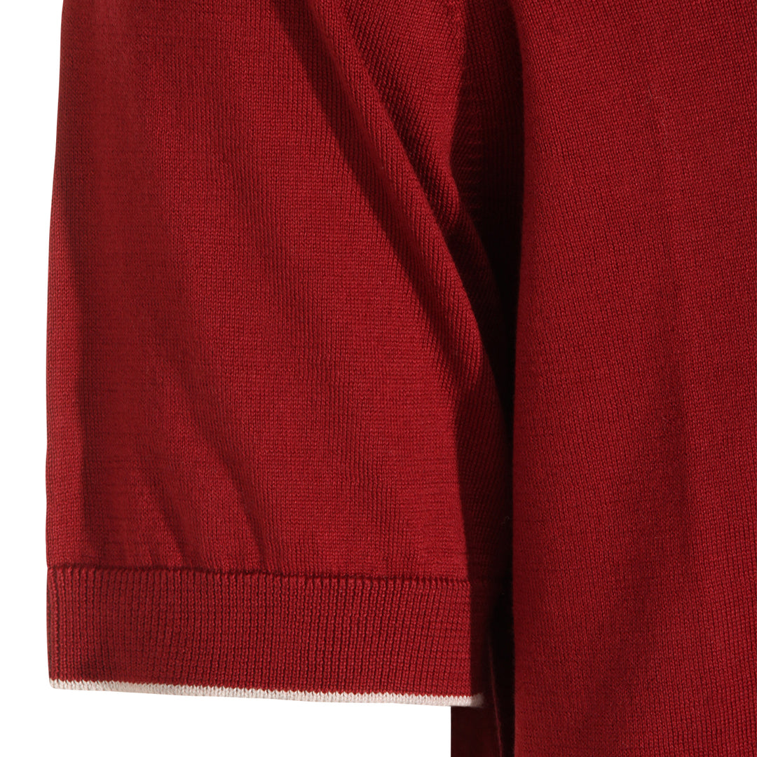 Brunello Cucinelli T-shirts and Polos - CHERRY | 883a3c0576c515c1c67e72c996bf04af11d16a86