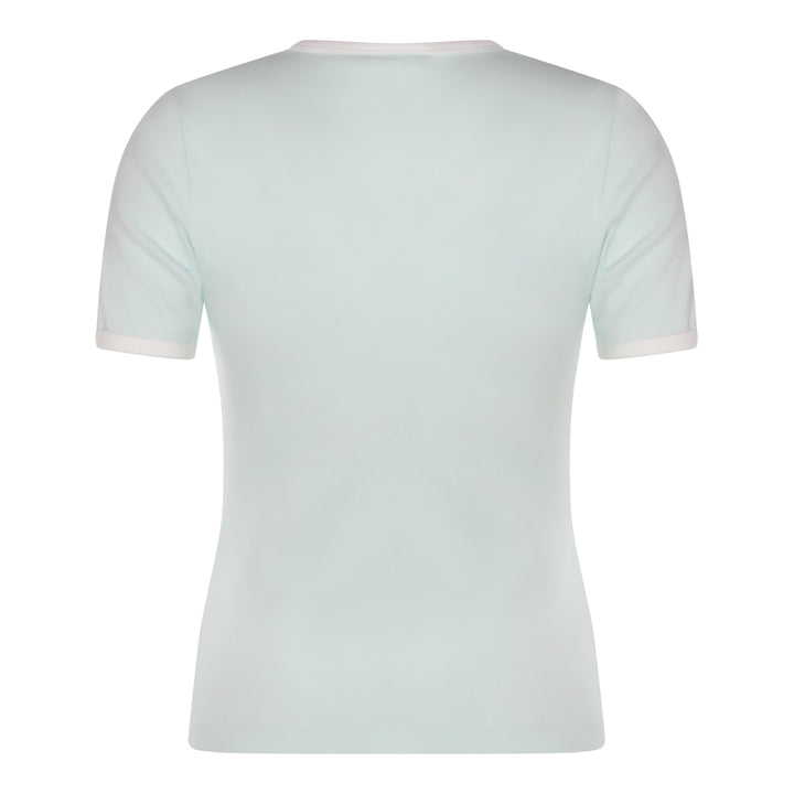 Courreges T-shirts and Polos - LIGHT MINT/HERITAGE WHITE | a369a15c980e469005276138da3df8e146ddd99d