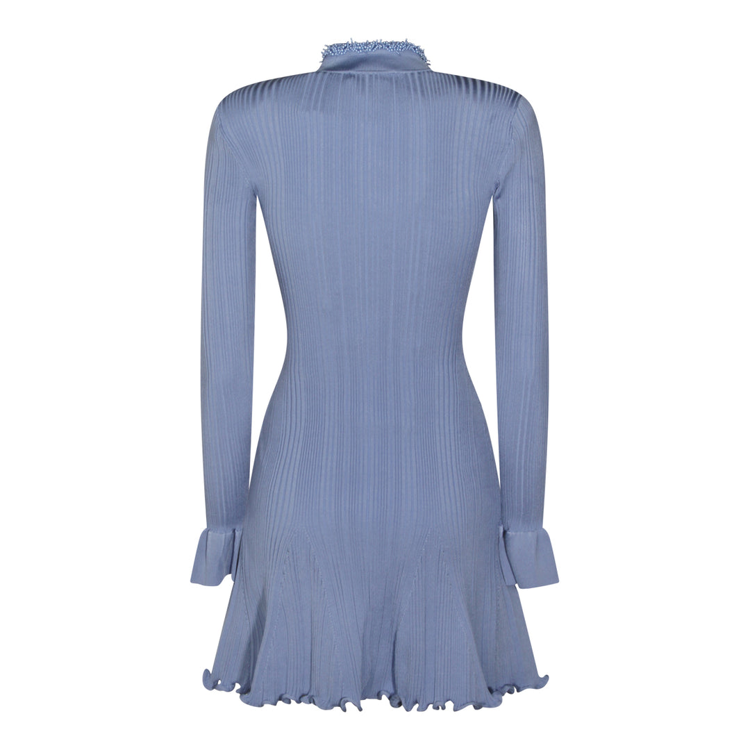 Self-Portrait Dresses - Blue and green | f8231ade5019449131e0cdadc12b17434661f520