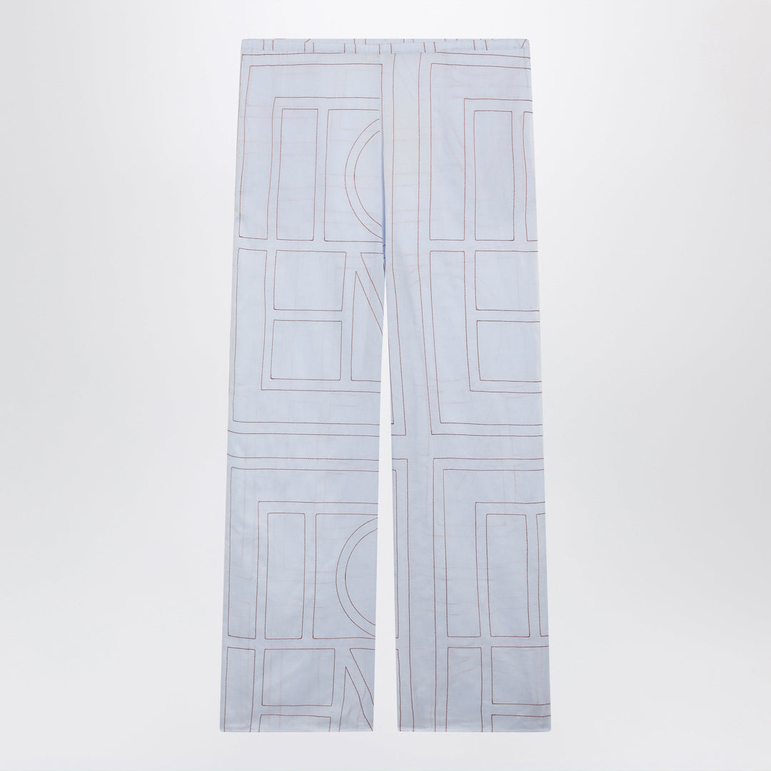Toteme Pants - Light Blue | 50f4852bd6be7f85af621068bb3eee2d7f42c76b
