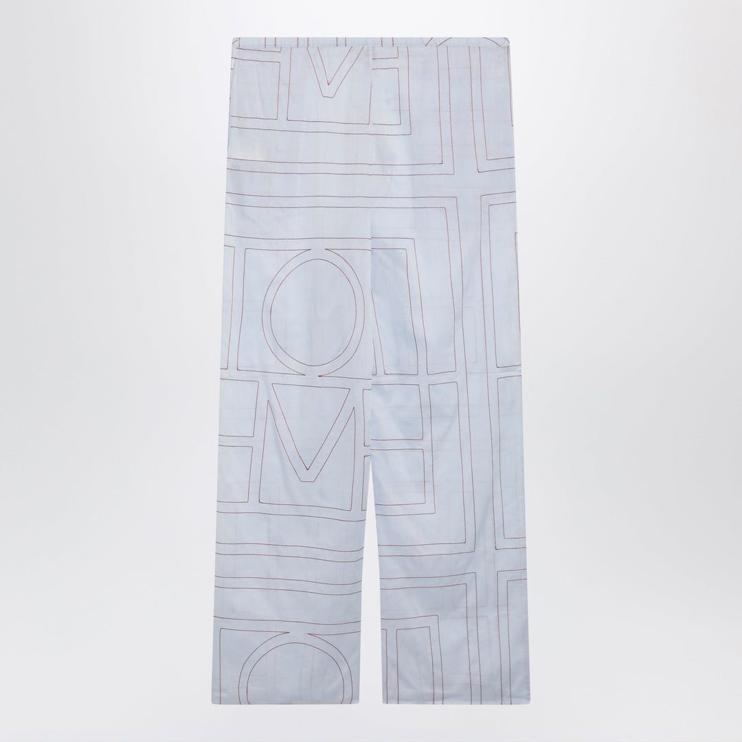 Toteme Pants - Light Blue | 08e8166d03d70f056e6400482cb6700fe9d0983e