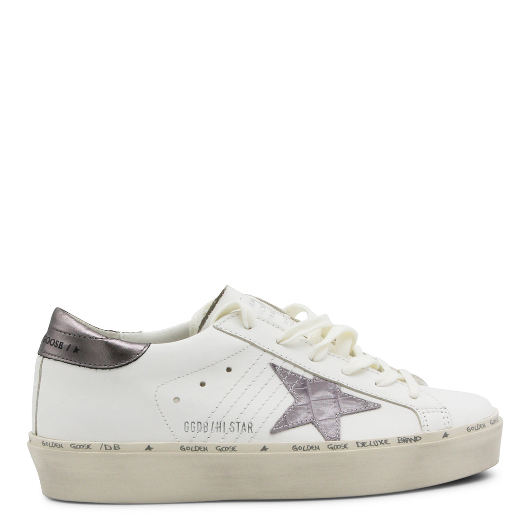 Golden Goose Sneakers - WHITE/GREY LILAC | 097d45c488582a18c97862c1b24b818d906fe62e
