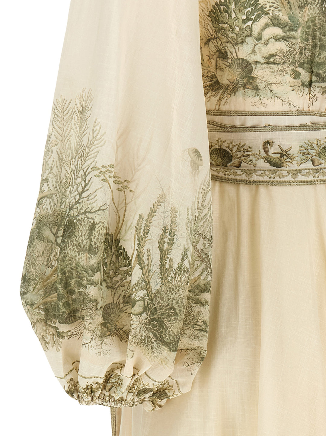 Zimmermann Wanderlust Wrap Midi Dresses - Green | 17f353c7fa137de710d5624499fc728502fba740