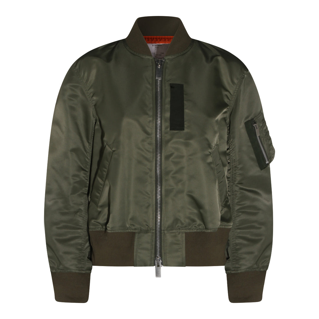 Sacai Jackets - KHAKI | 73abf02b8a946294dda3112ed94072e90350ddd8