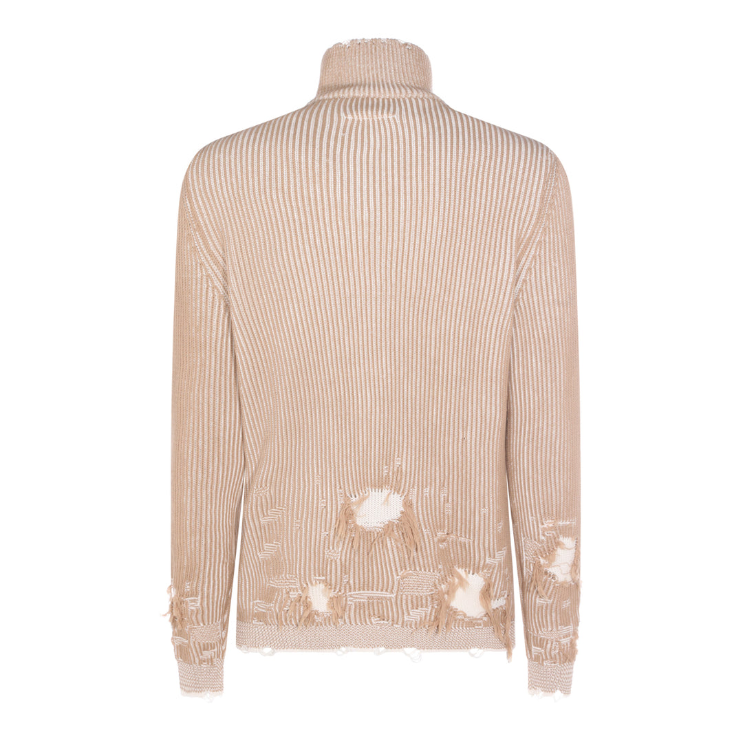 Mm6 Maison Margiela Sweaters - CAMEL-CHALK | 36771396b8790445c01607e1f946c289c101e44d