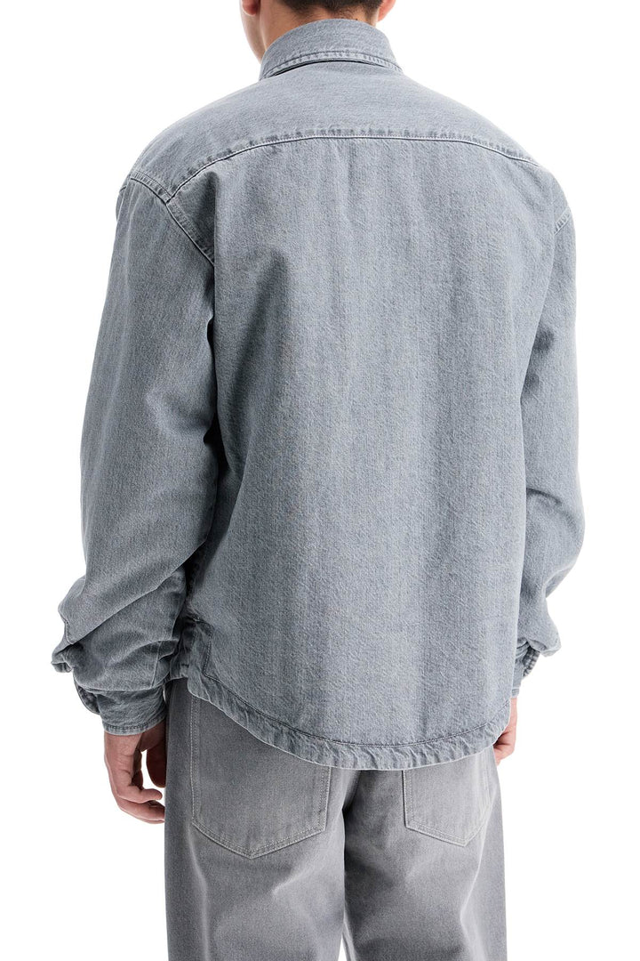 Overshirt Boulanger In Denim Imbottito