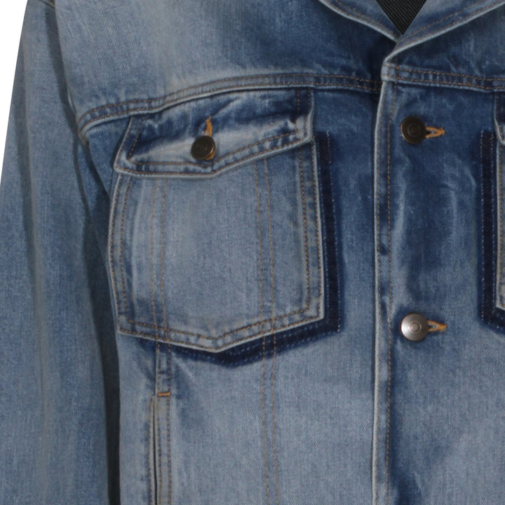 Maison Margiela Jackets - LIGHT BLUE | 37dd2a252543d3c9a0b80ef2675db1bbf51118a3