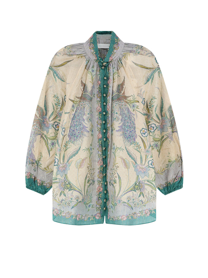 Zimmermann Shirts - Cream Floral | 101bad70afc6ee456b7c1cd5c7ce6322e74c610b