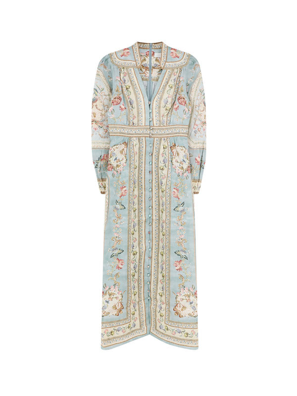Roselight Linen Dress