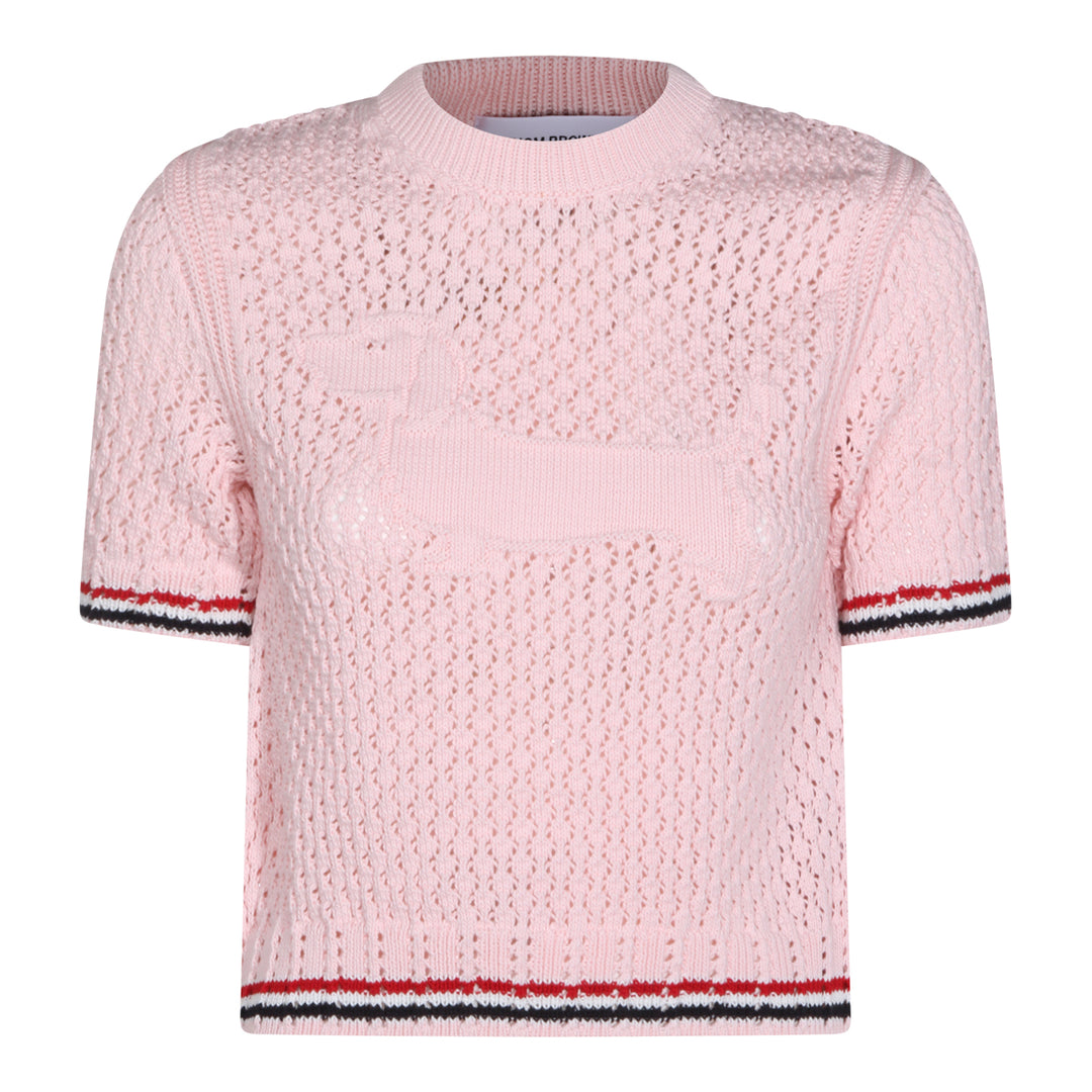 Thom Browne Sweaters - LIGHT PINK | 70cba3a8f597f23455f291cf2261c6b1521c5698