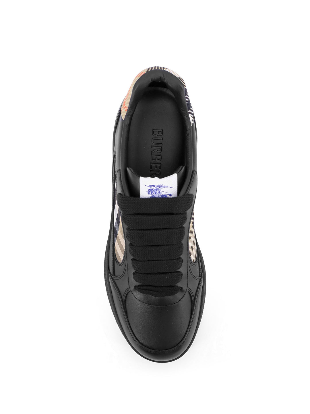 Burberry Sneakers - BLACK/SAND IP CHK | 183437424f55eb083ed0615cc610e723213b4cdb