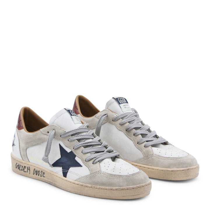 Golden Goose Sneakers - WHITE/BEIGE/INK BLUE/BROWN | 037ad1a6a46730faa57491fc693dff05bb93ff91