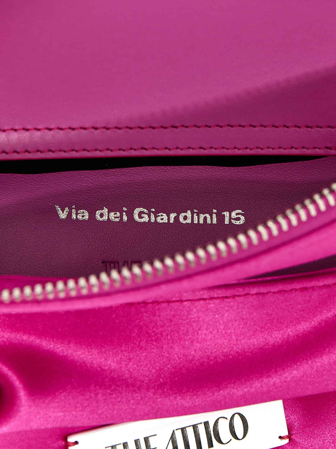 Via Dei Giardini 15 Hand Bags Fuchsia