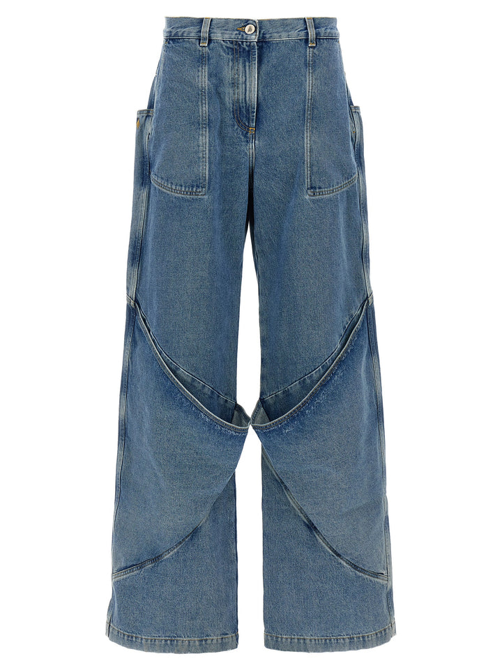 Maxi Pocket Jeans Blue