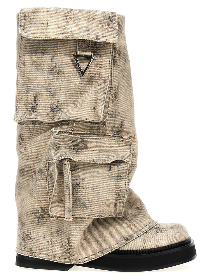 Fern Robin Boots, Ankle Boots Gray