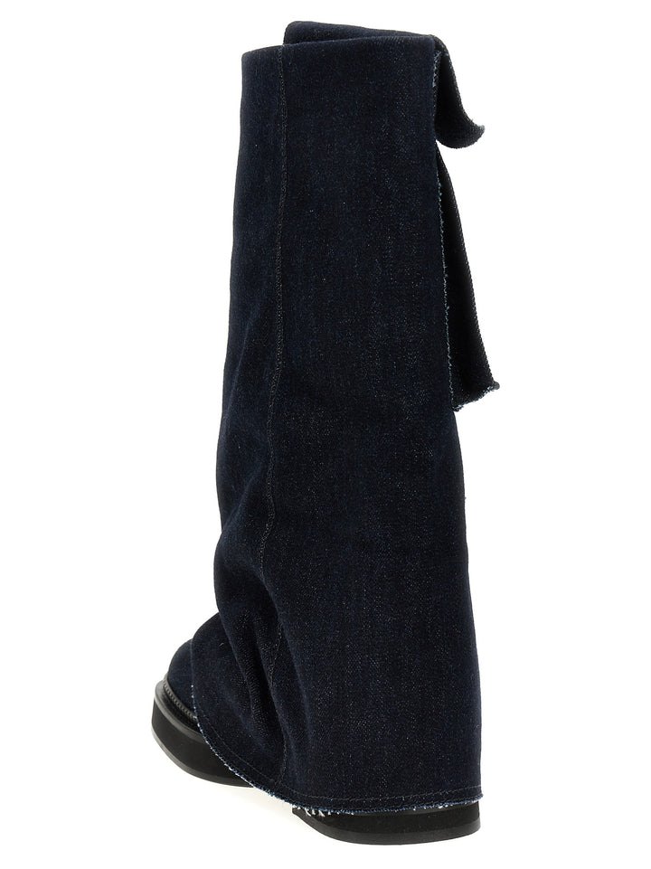 Robin Boots, Ankle Boots Blue