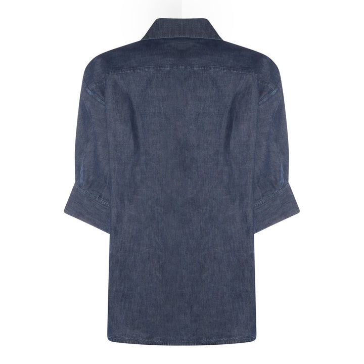 Jil Sander Shirts - INDIGO | 494b124ee735e1041aff9b1feb70731917cd856c