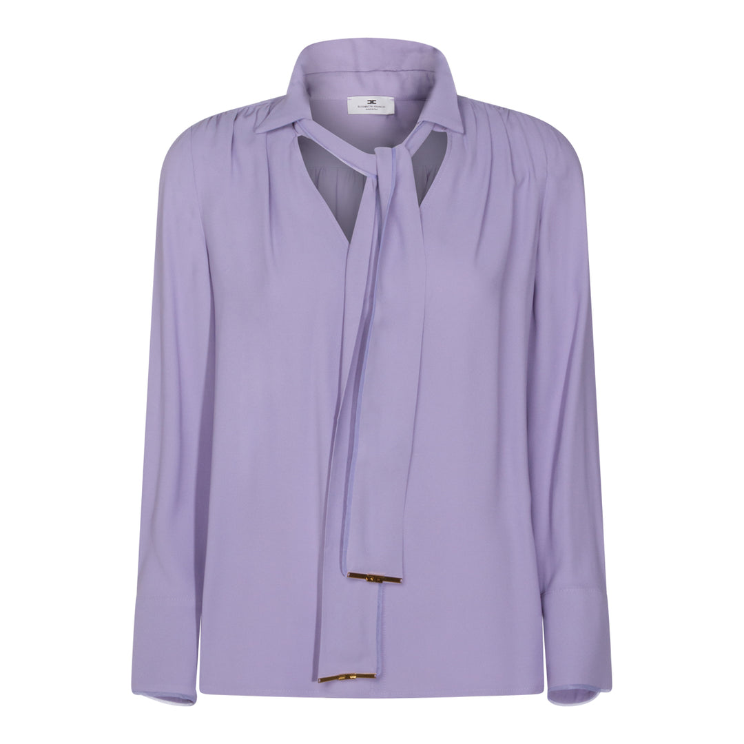 Elisabetta Franchi Shirts - LILLA | 48524e642d00b1d6de14f58118247780ba3fdd6f