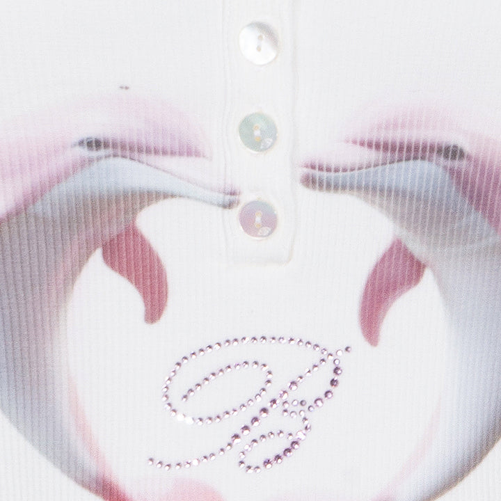 Blumarine Top - NATURAL WHITE | 9d332467f4cef385782a7ece6a86693a5e24e3c7