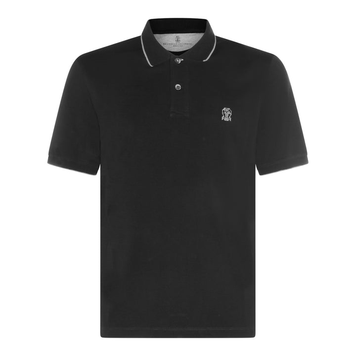 Brunello Cucinelli T-shirts and Polos - BLACK | 5c3e24887d891ad6f289caecd4dcd4de6ad9982a
