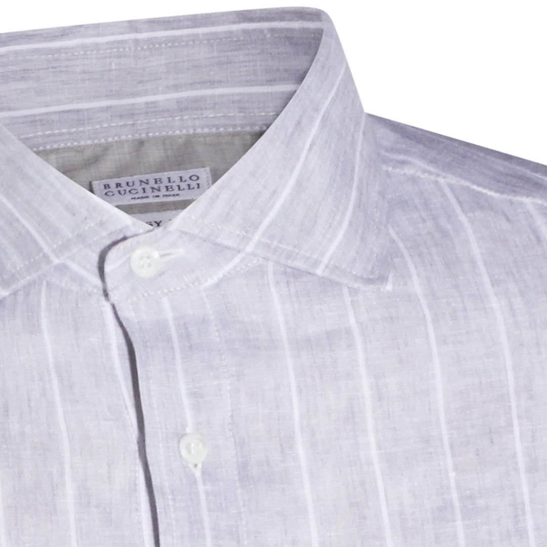 Brunello Cucinelli Shirts - PEARL | 07daccf47dad65345733ac6d33ae0dd3eaac4c10