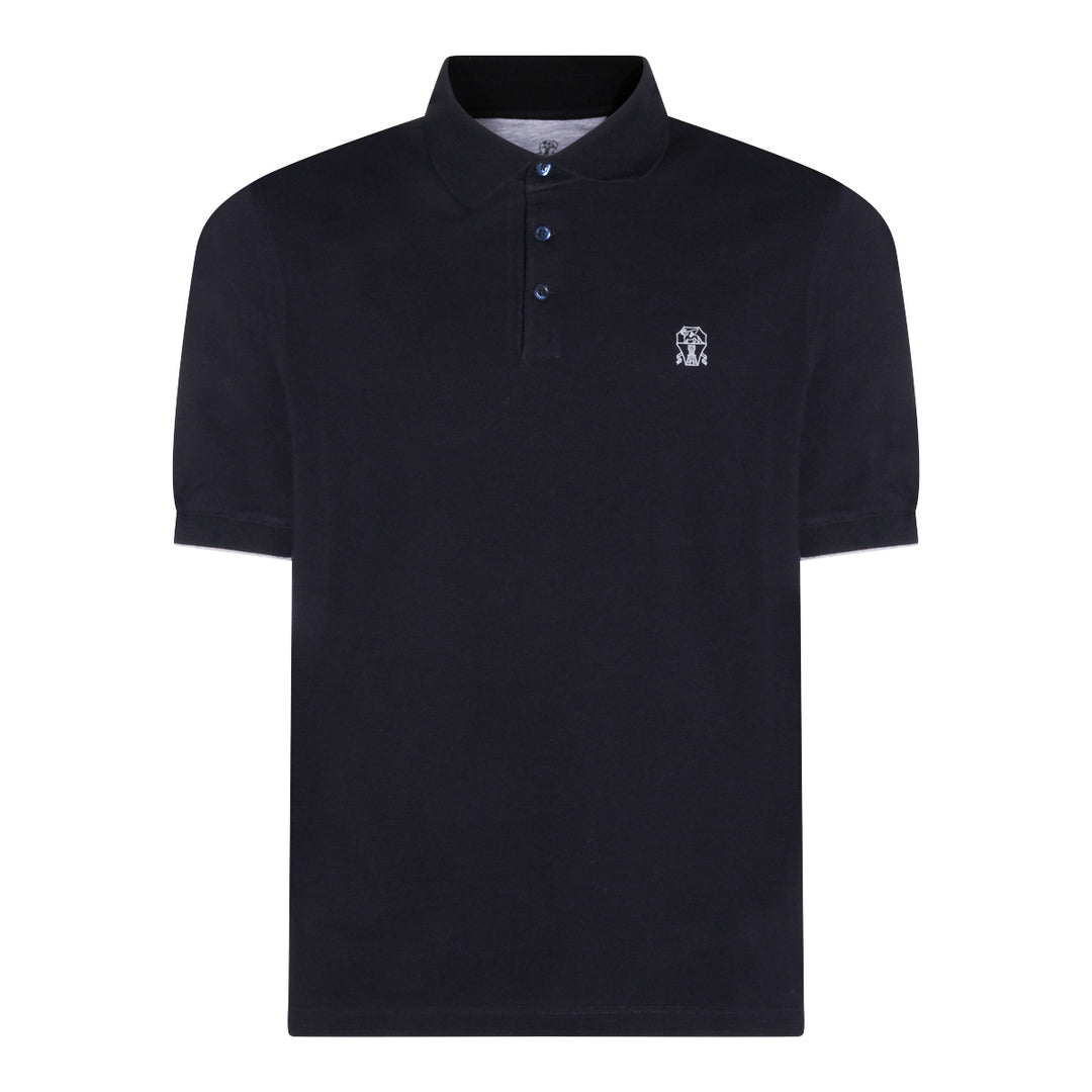 Brunello Cucinelli T-shirts and Polos - NAVY | 4802479e8a5125eae7709bb683bfec8d31ad8acc