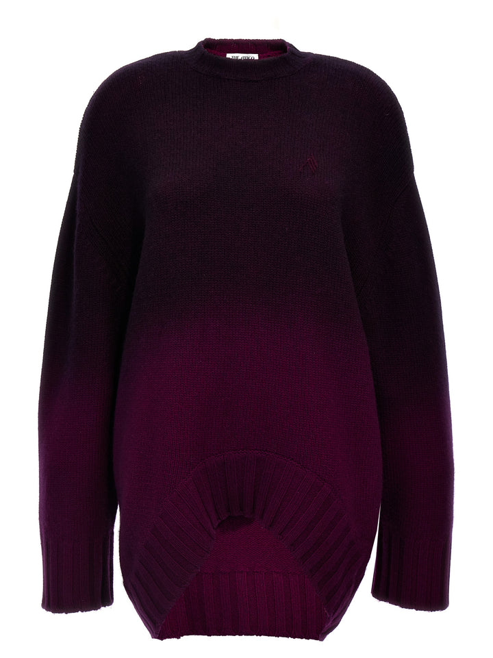 Oversized Knit Dress Dresses Purple