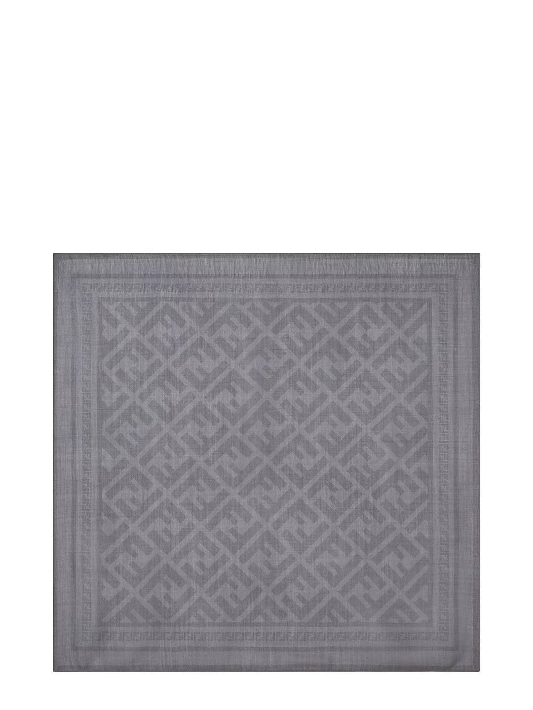 Fendi Scarfs - Gray and metallic | f1f8998fafeb17db50a798f7a953f76aedddc8eb