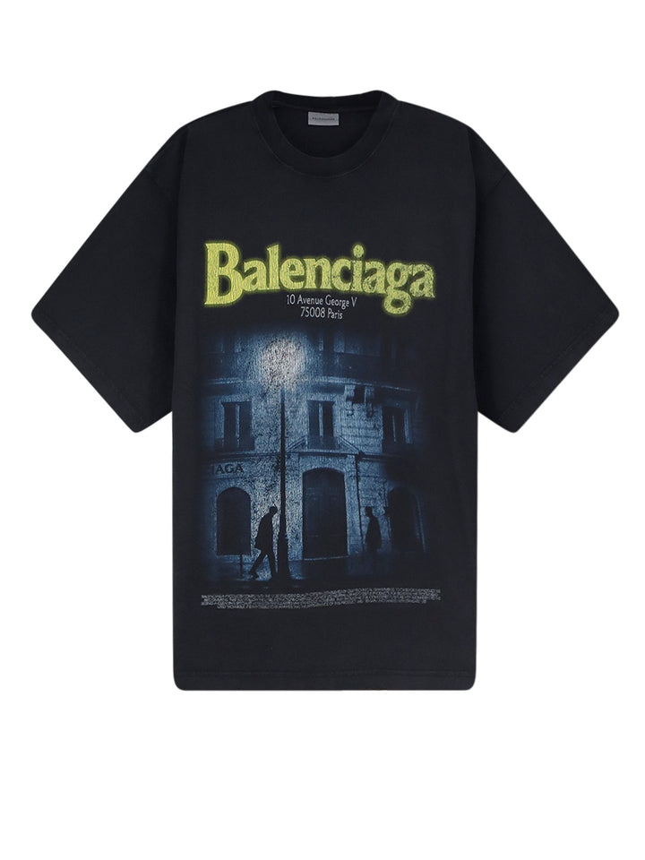 Balenciaga T-shirts and Polos - FADEDWASHEDBLACK | e5c39cd80e4c02c2f54496f2cfee7d7d72317812