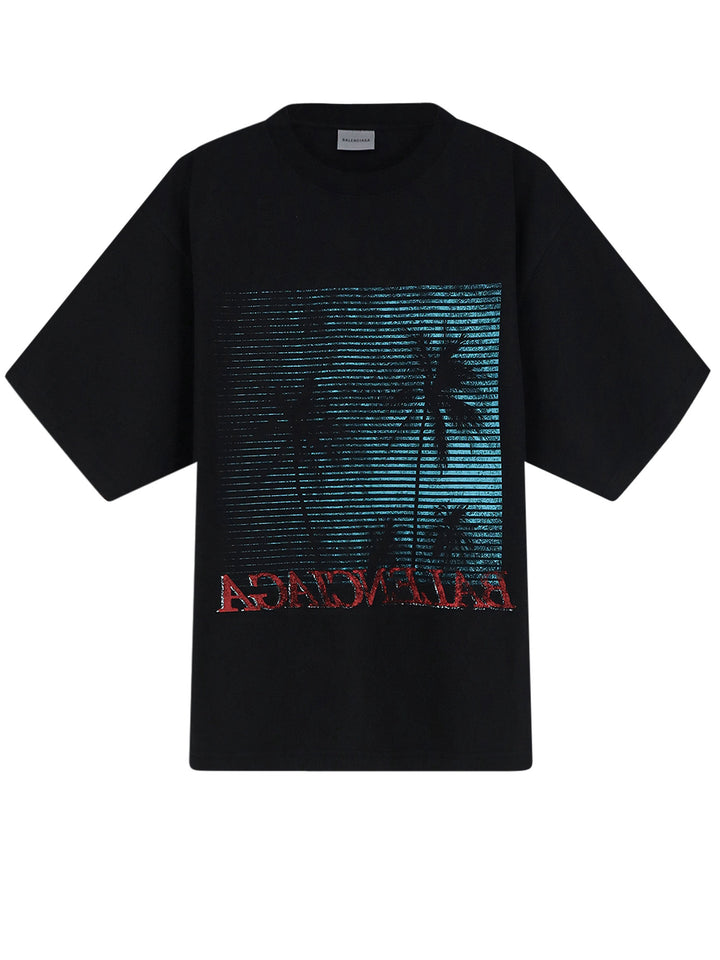 Balenciaga T-shirts and Polos - BLACK | 42aeaa132c8c7293df55c28b235a271c3edb97d3
