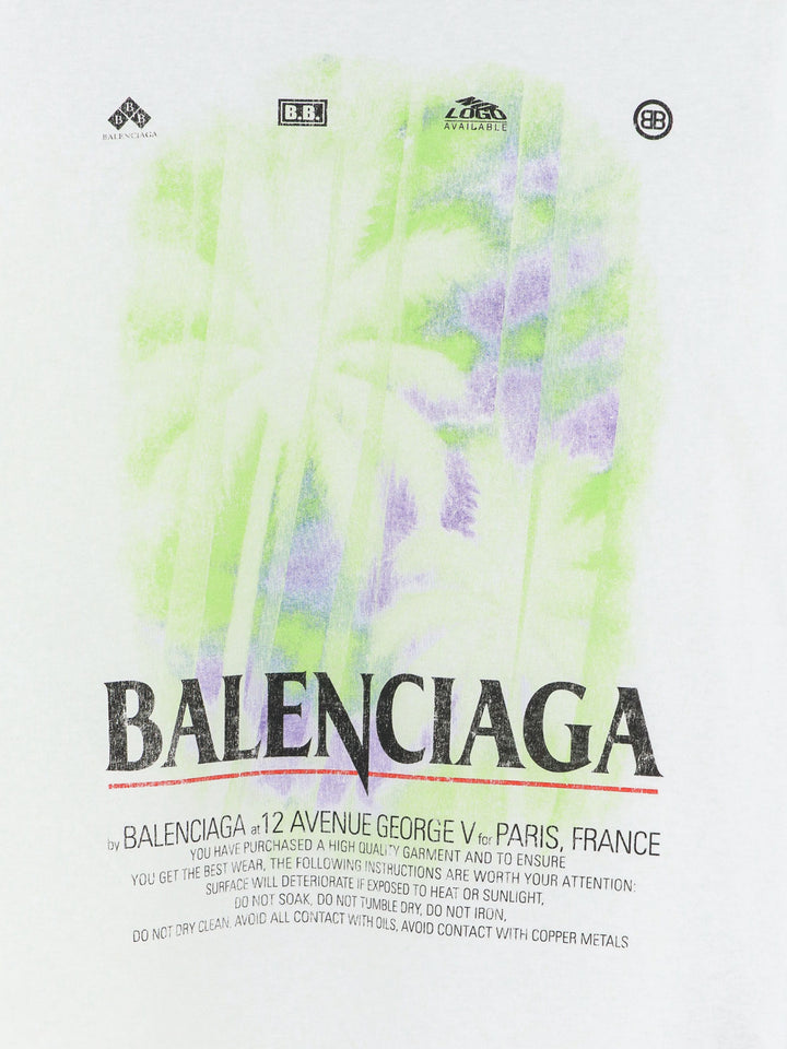 Balenciaga T-shirts and Polos - WHITE | a5dc4bafa1604ef4ff06ec142bdda21bcd2fca22