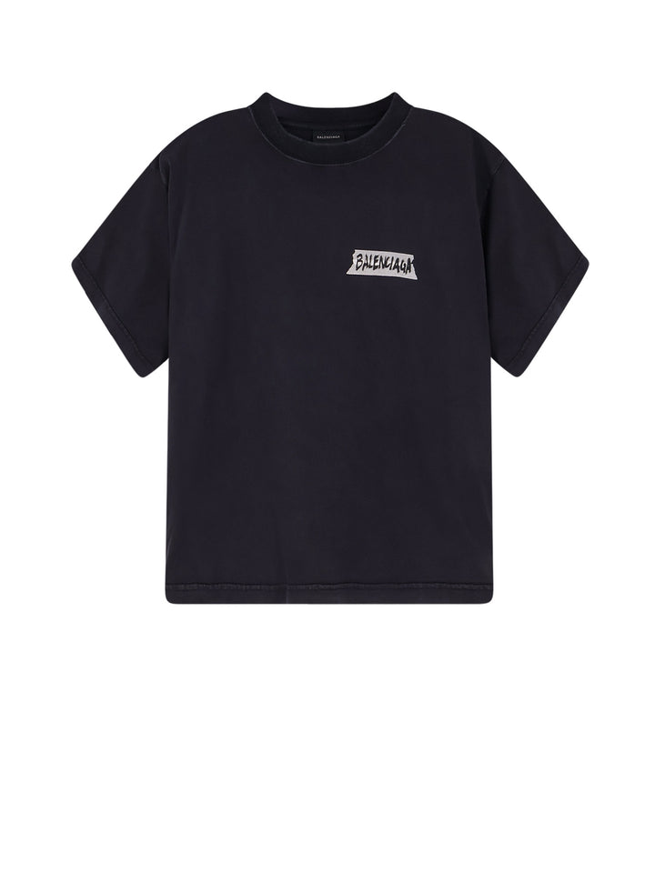Balenciaga T-shirts and Polos - FADED WASHED BLACK | 35b29d2a921ce3c89d9651bcc8ac099d1dc00928