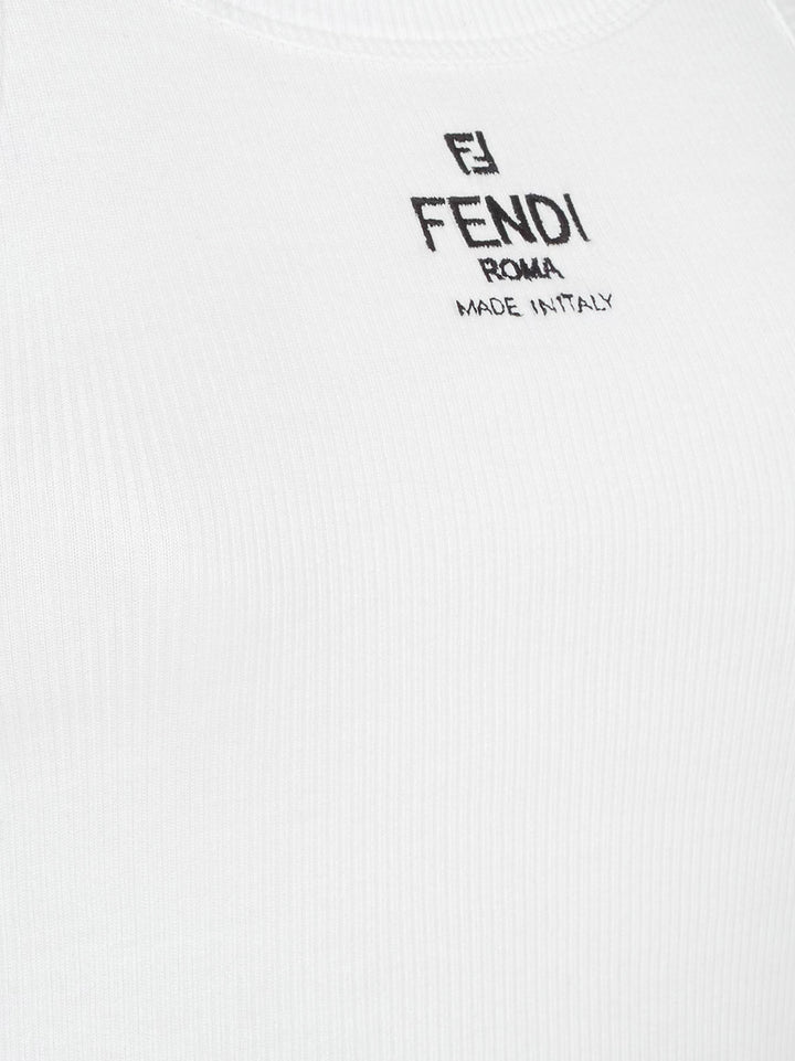 Fendi T-shirts and Polos - WHITE | 92ddeb9e0ff5db318636d53fe376d305244e100e
