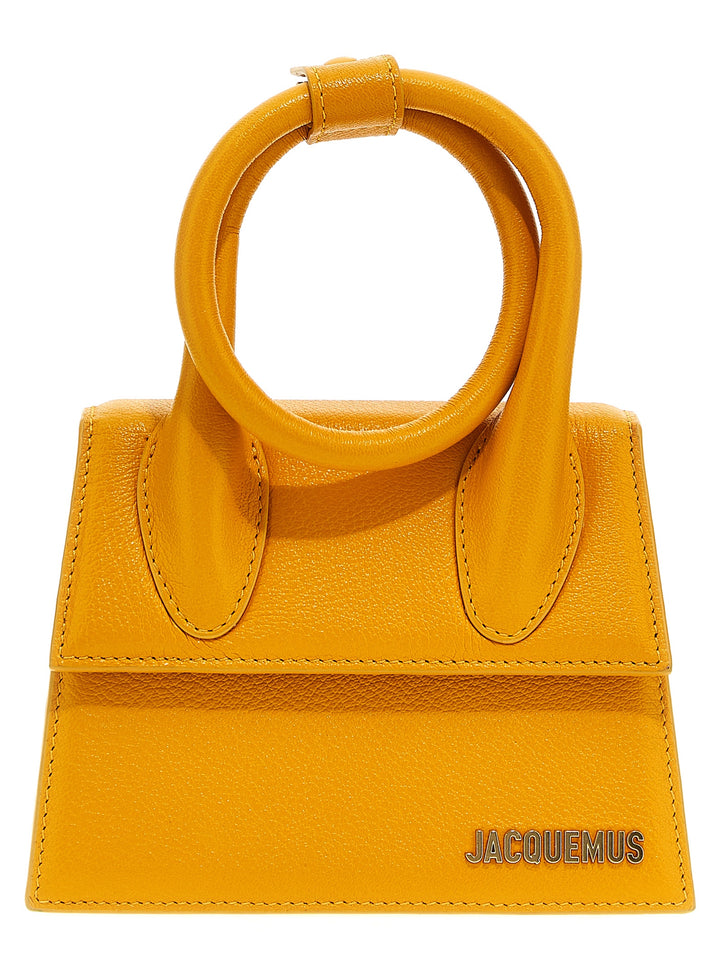 Le Chiquito Noeud Hand Bags Orange