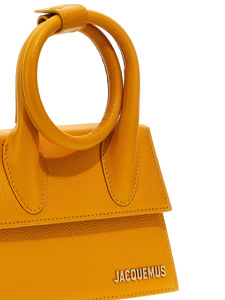 Le Chiquito Noeud Hand Bags Orange