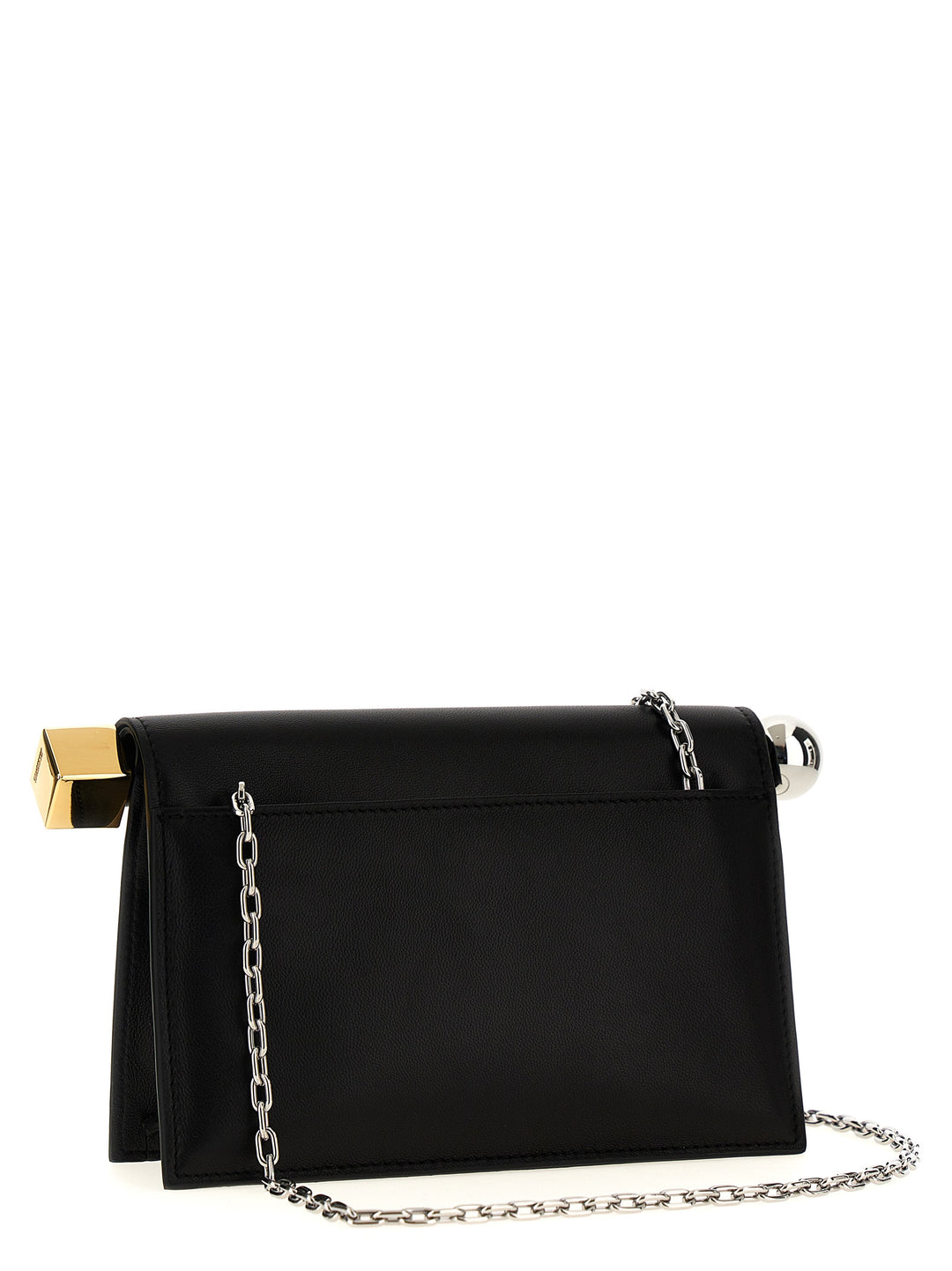 La Petite Pochette Rond Carré Clutch Black