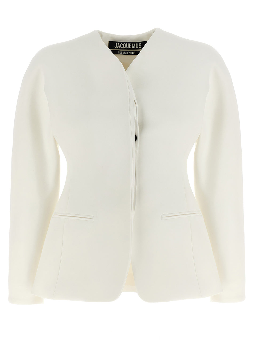 La Veste Ovalo Blazer And Suits White