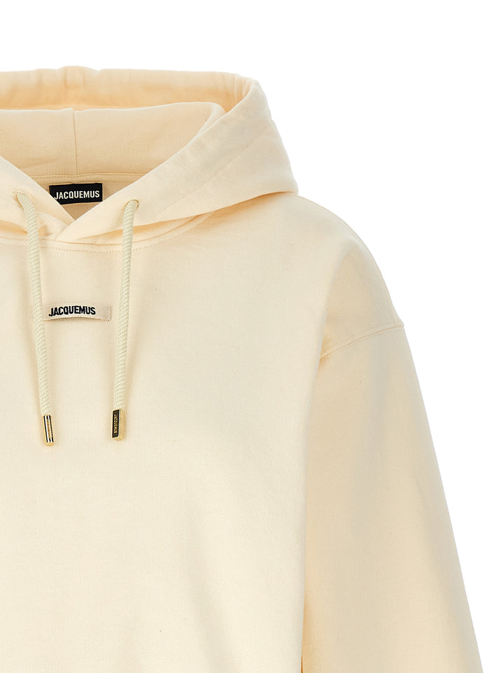 Le Hoodie Gros Grain Sweatshirt Beige