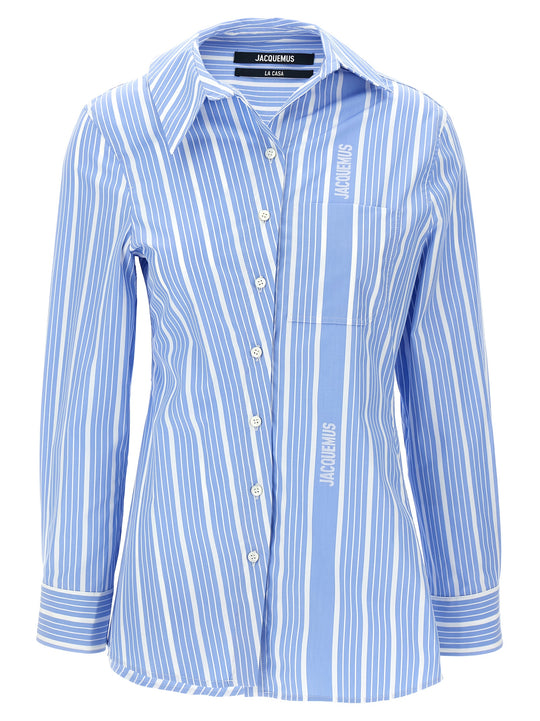 La Chemise Pablo Shirt And Blouse Light Blue