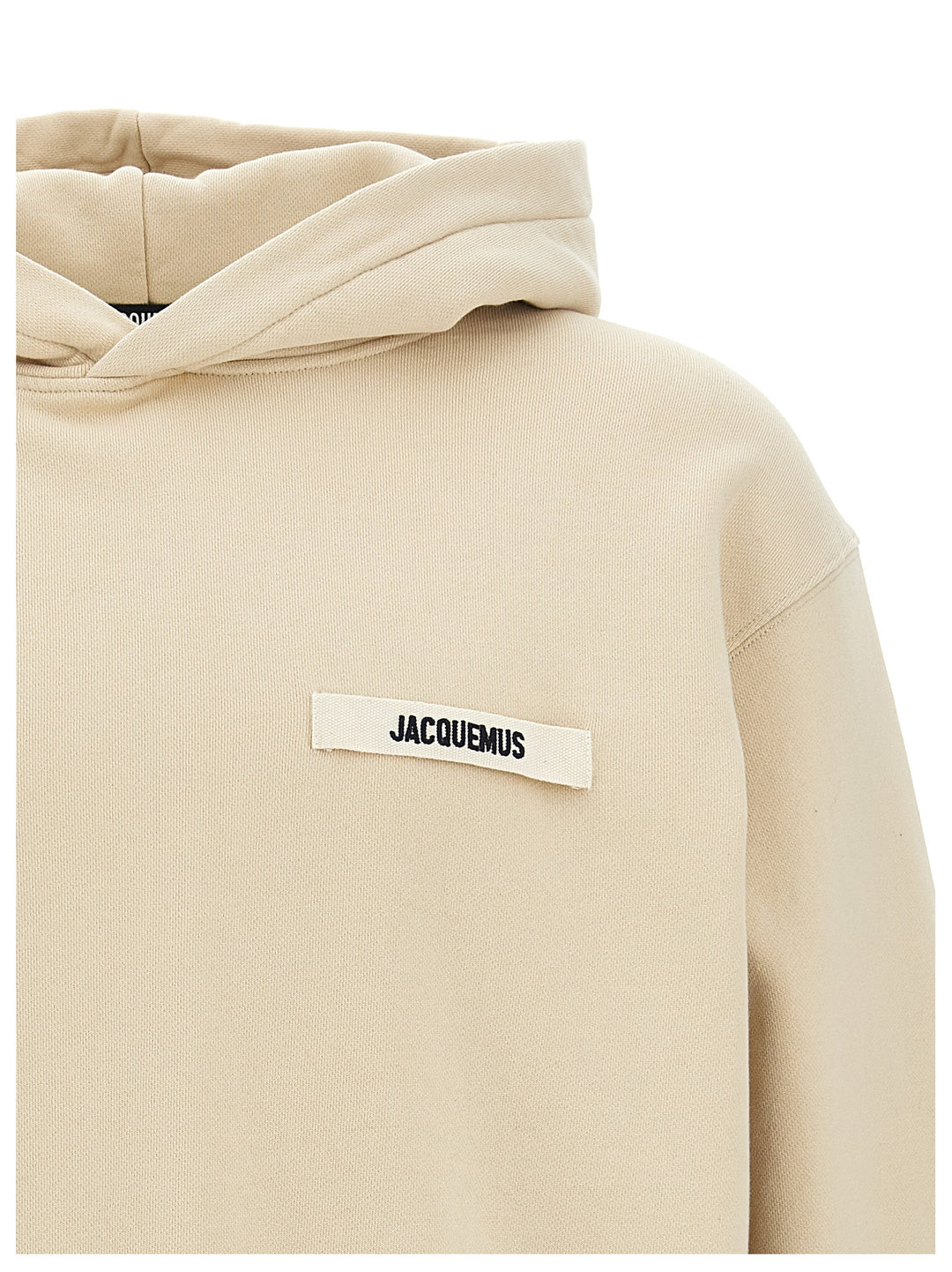 Le Hoodie Gros Grain Sweatshirt Beige