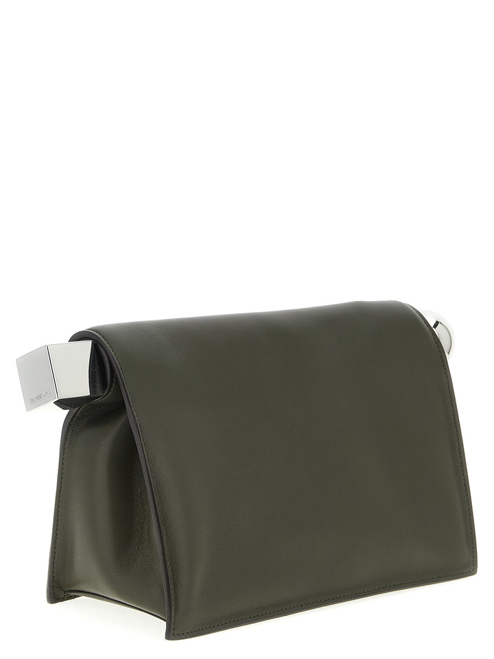 Jacquemus La Pochette Rond Carré Clutch - Green | 7533433046702523f2659483ef92b393e5890c1f