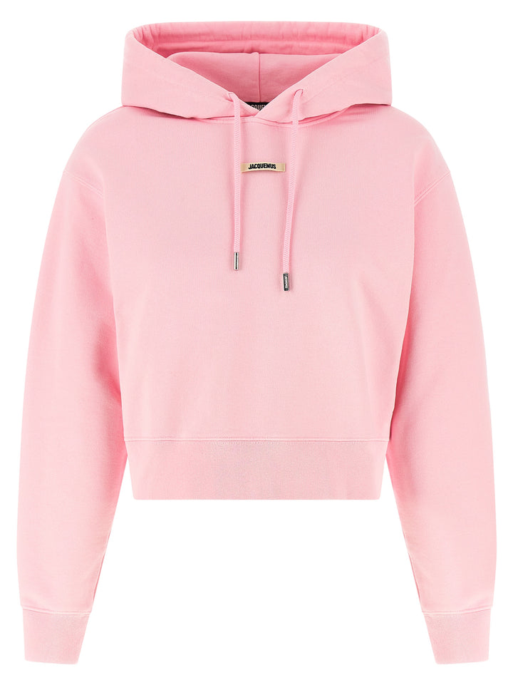 Jacquemus Le Hoodie Gros-Grain Sweatshirt - Pink | 1d7c468b9c98a4089317ac10cf8d8c4dda526f1c