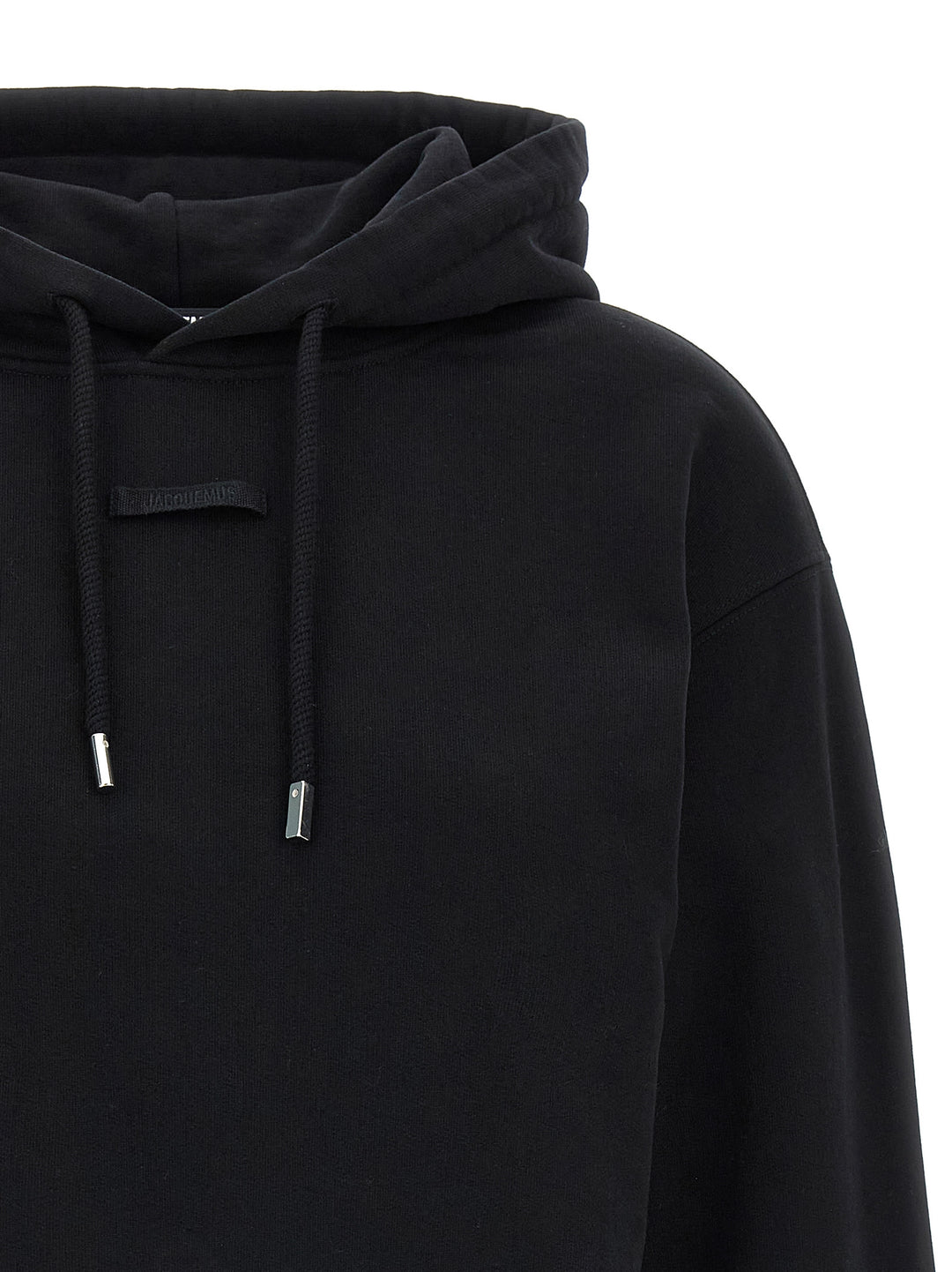Jacquemus Le Hoodie Gros-Grain Sweatshirt - Black | 8295a86873dc425c9350f50b3bdfc5646bb5b688
