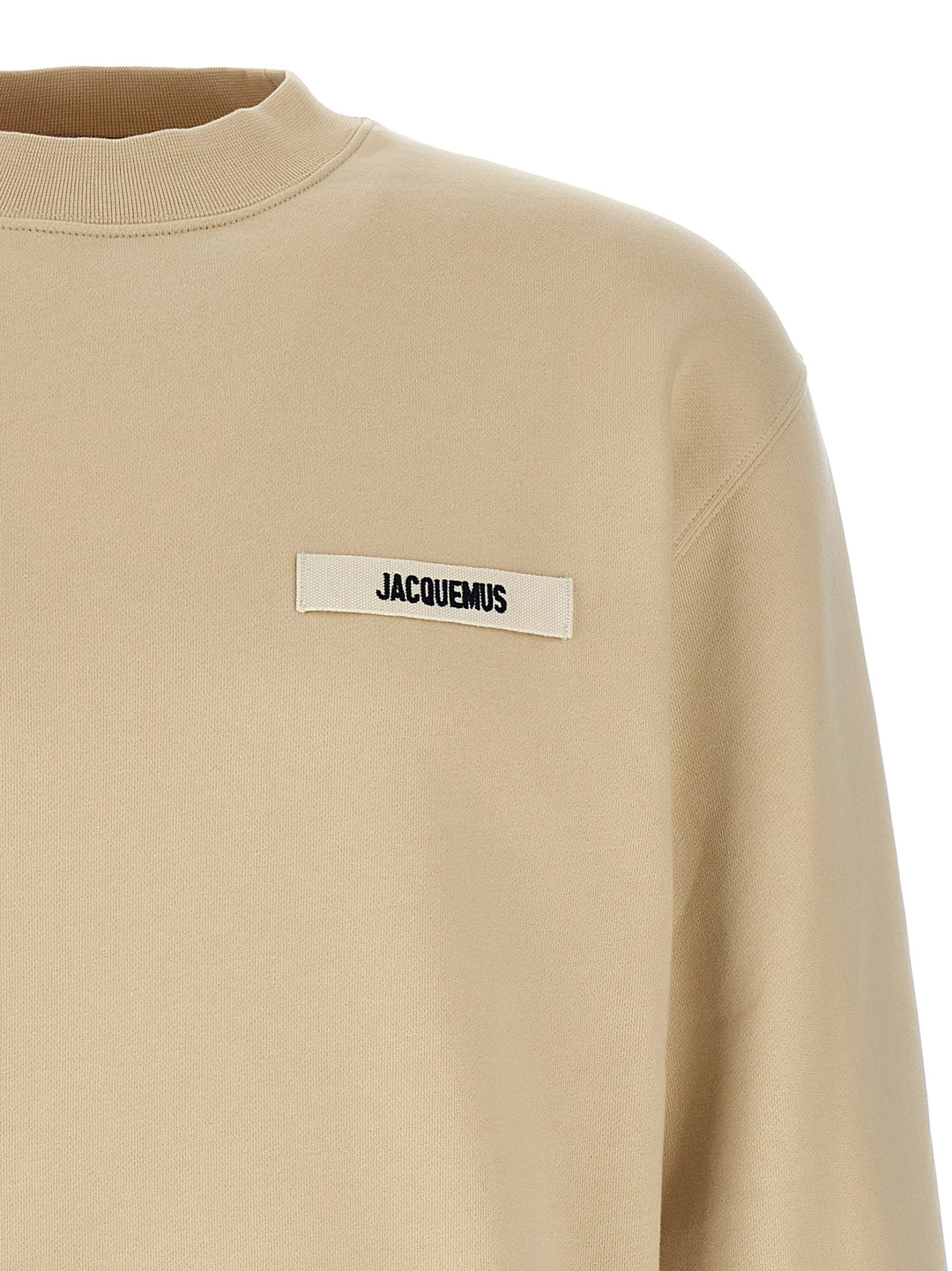 Jacquemus Le  Gros Grain Sweatshirt - Beige | 22e6778890c9d54292999f1b9bec12b8224adfa8