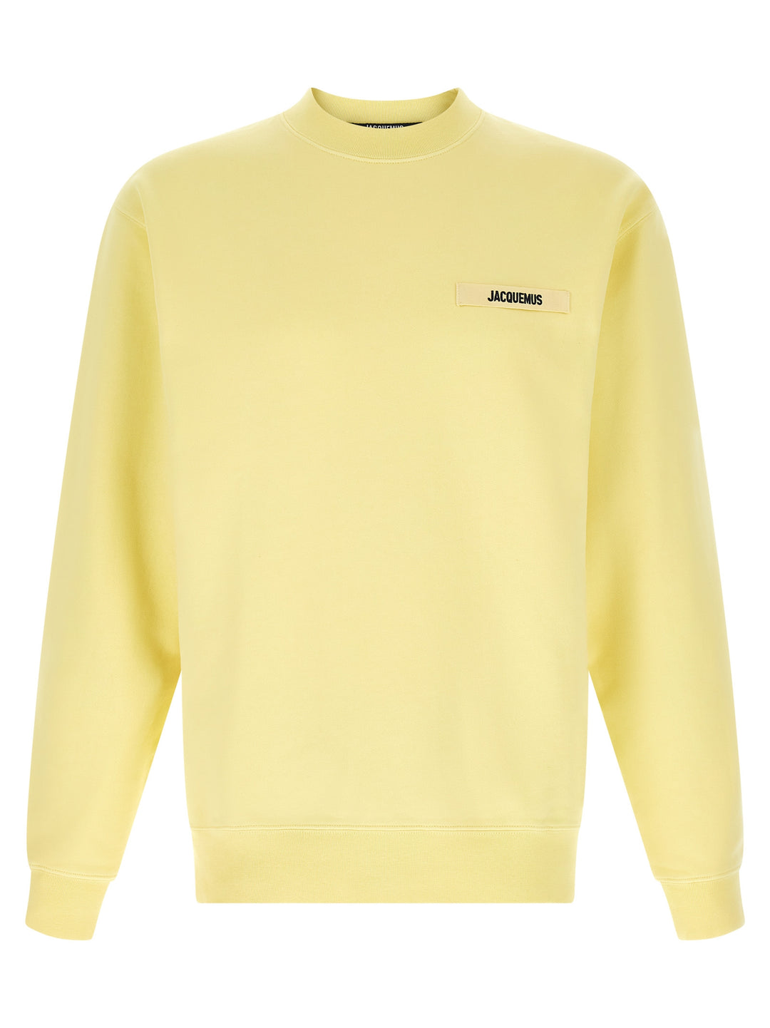 Jacquemus Le  Gros Grain Sweatshirt - Yellow | df6a356dd3295693b78a9a9fd151aa546cc920bb
