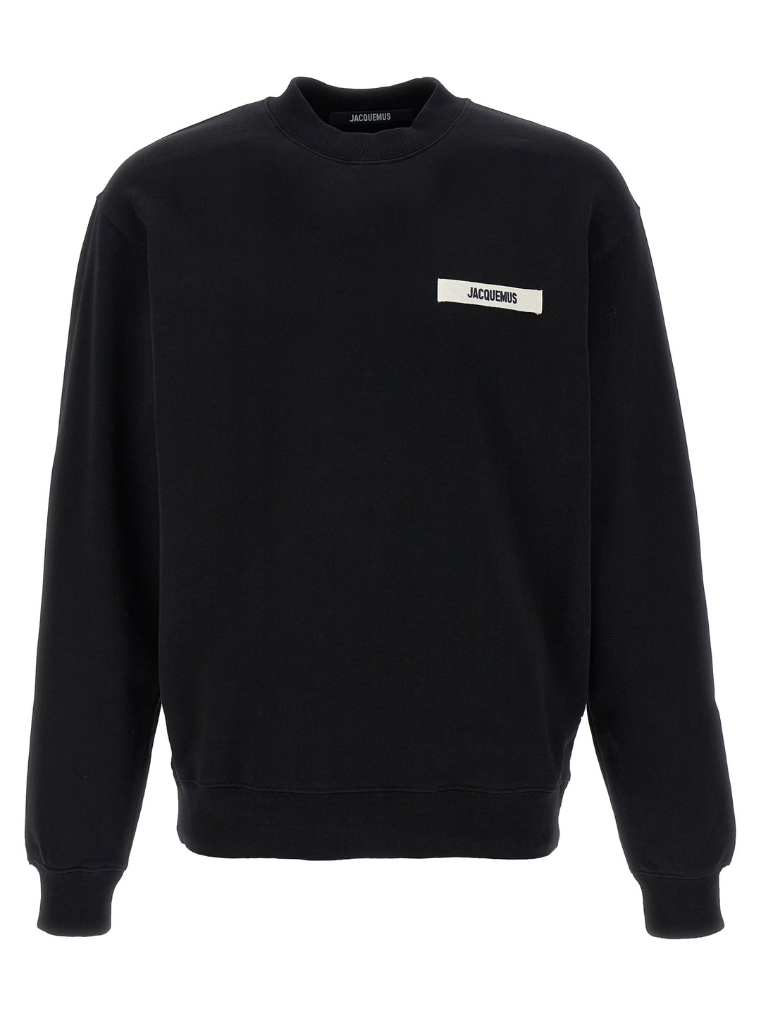 Jacquemus Le  Gros Grain Sweatshirt - Black | 1c5faf1b5b90dfeffc510e49ff2de6641da70ad6